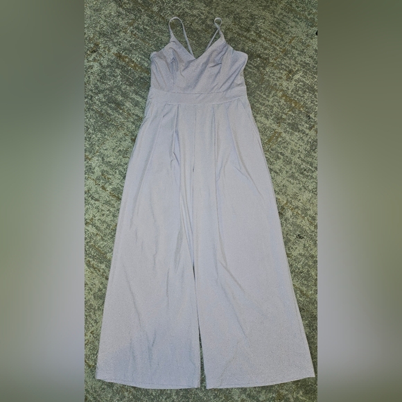 Halara Breezeful Backless Side Invisible Zipper Pocket Wide Leg Sz Large - Picture 8 of 14